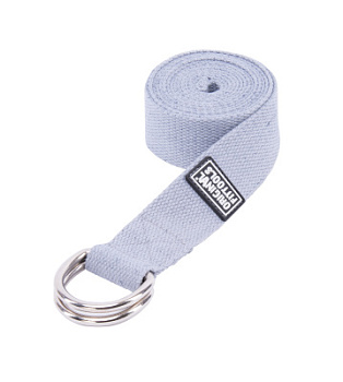 Ремешок для йоги 243 см, серый Ремешок для йоги 243 см, серый