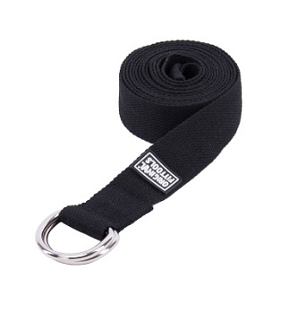Ремешок для йоги 304 см, черный Ремешок для йоги 304 см, черный